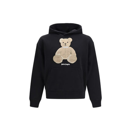 Palm Angels Black Cotton Sweatshirt