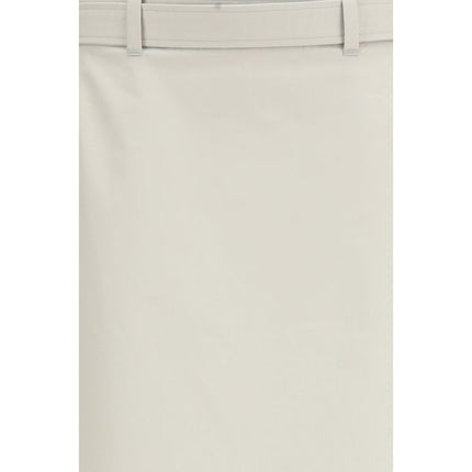 RIER Gray Cotton Long Skirt