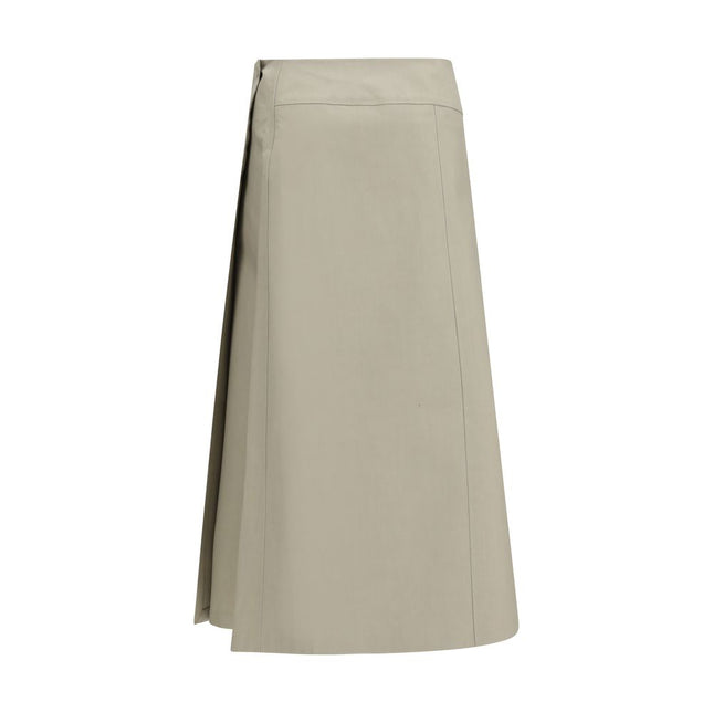 RIER Bicolor Cotton Skirt