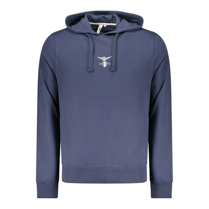 Accademia Militare Blue Cotton Men's Hoodie