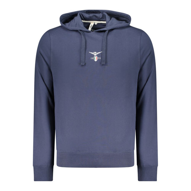 Accademia Militare Blue Cotton Men's Hoodie