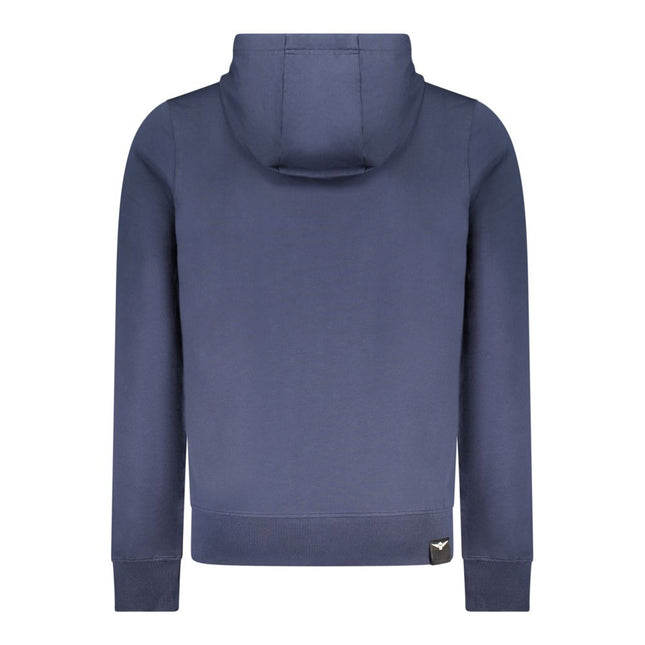 Accademia Militare Blue Cotton Men's Hoodie