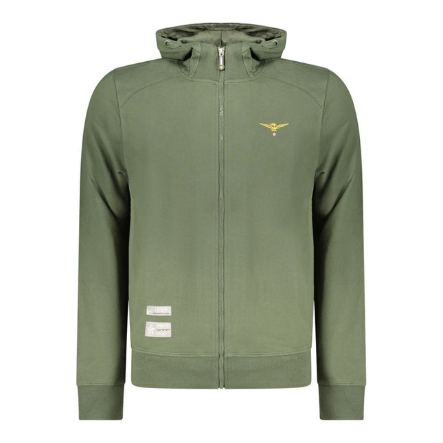 Accademia Militare Blue Cotton Mens Hoodie