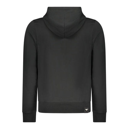 Accademia Militare Black Cotton Men's Hoodie