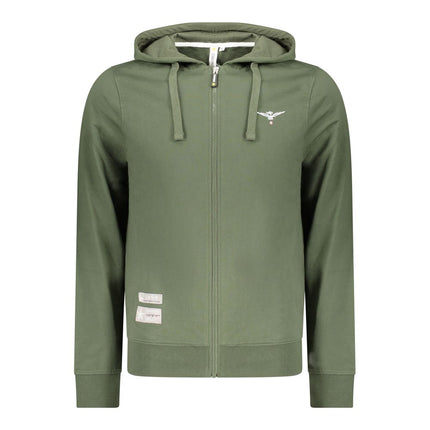 Accademia Militare Verde Cotton Men Hoodie