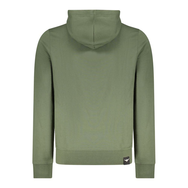Accademia Militare Verde Cotton Men Hoodie