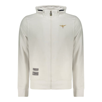 Accademia Militare White Cotton Men's Hoodie