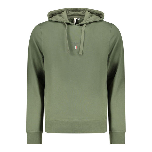 Accademia Militare Verde Cotton Men Hoodie