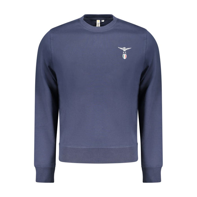 Accademia Militare Blue Cotton Men's Sweatshirt