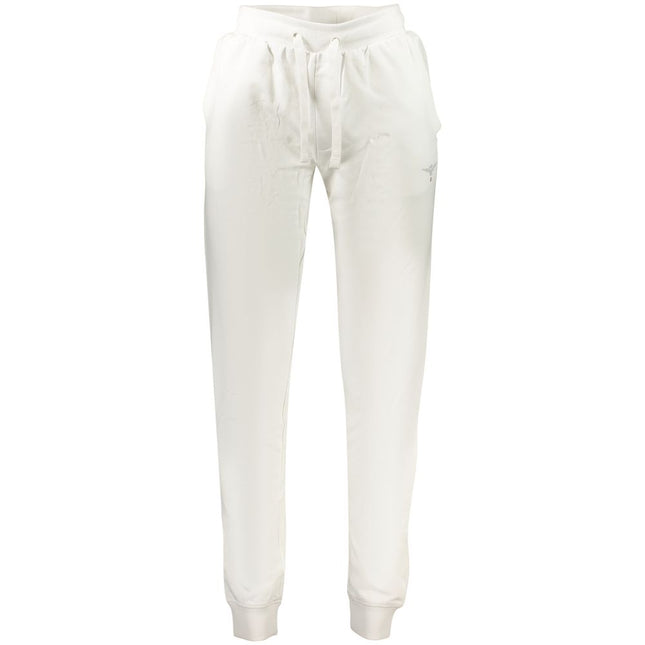Accademia Militare White Cotton Men's Trouser