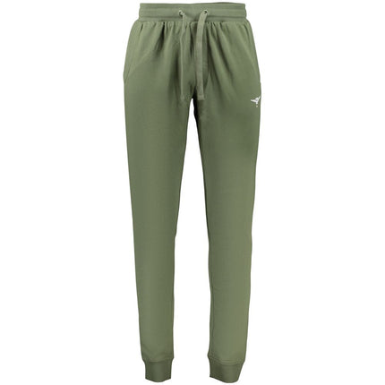 Accademia Militare Green Cotton Men Trousers
