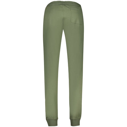 Accademia Militare Green Cotton Men Trousers