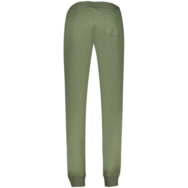 Accademia Militare Green Cotton Men Trousers