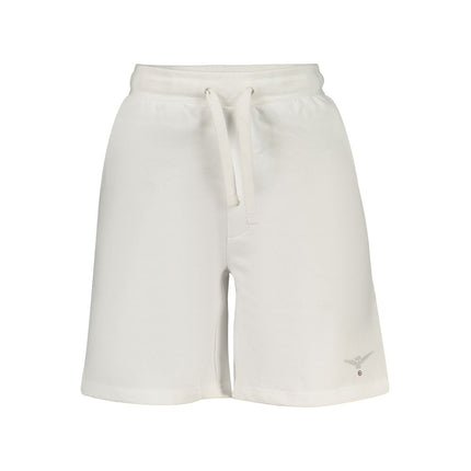 Accademia Militare White Cotton Men's Sweatpants