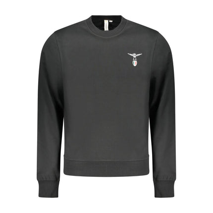 Accademia Militare Black Cotton Men's Sweatshirt