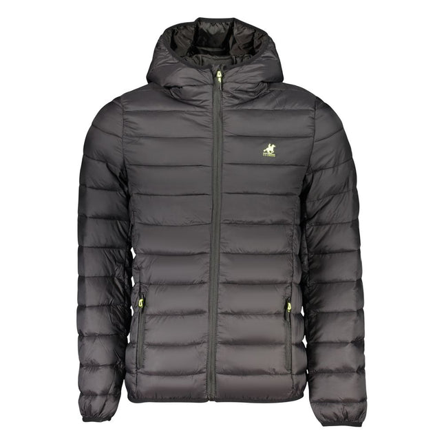 U.S. Grand Black Polyester Men's Jacket