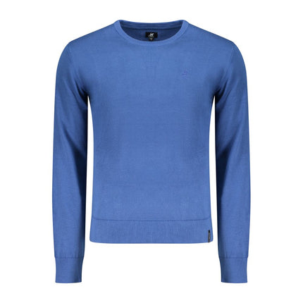 U.S. Grand Blue Cotton Men Sweater