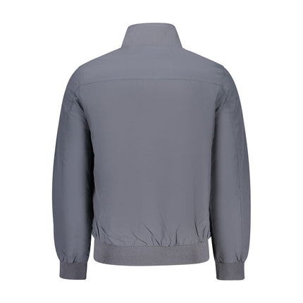 U.S. Grand Blu Polyester Men Jacket