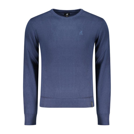 U.S. Grand Blu Cotton Men Sweater