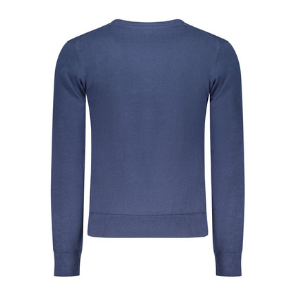 U.S. Grand Blu Cotton Men Sweater