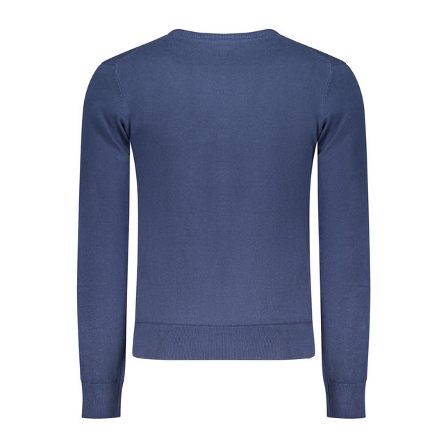 U.S. Grand Blu Cotton Men Sweater