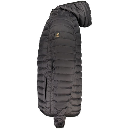 U.S. Grand Black Polyester Men's Jacket
