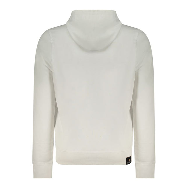 Accademia Militare White Cotton Men's Hoodie