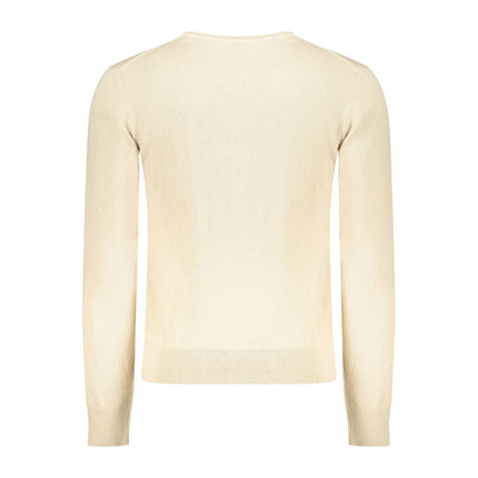 U.S. Grand Beige Cotton Men Sweater