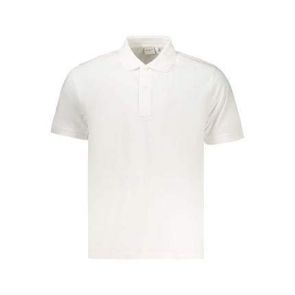 Pepe Jeans White Cotton Men Polo Shirt