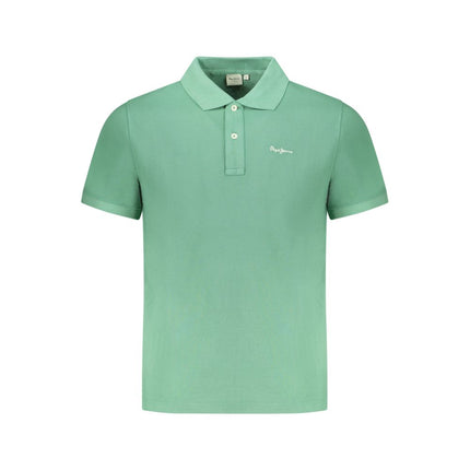 Pepe Jeans Verde Organic Cotton Mens Polo Shirt