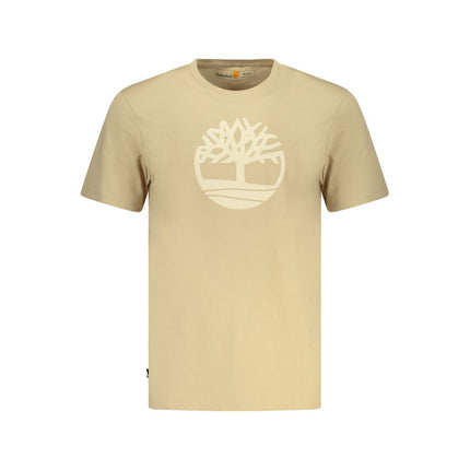 Timberland Beige Cotton Men Shirt