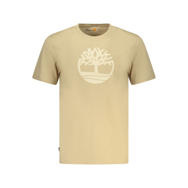 Timberland Beige Cotton Men Shirt
