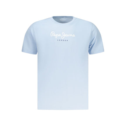 Pepe Jeans Azzurro Cotton Men T-Shirt