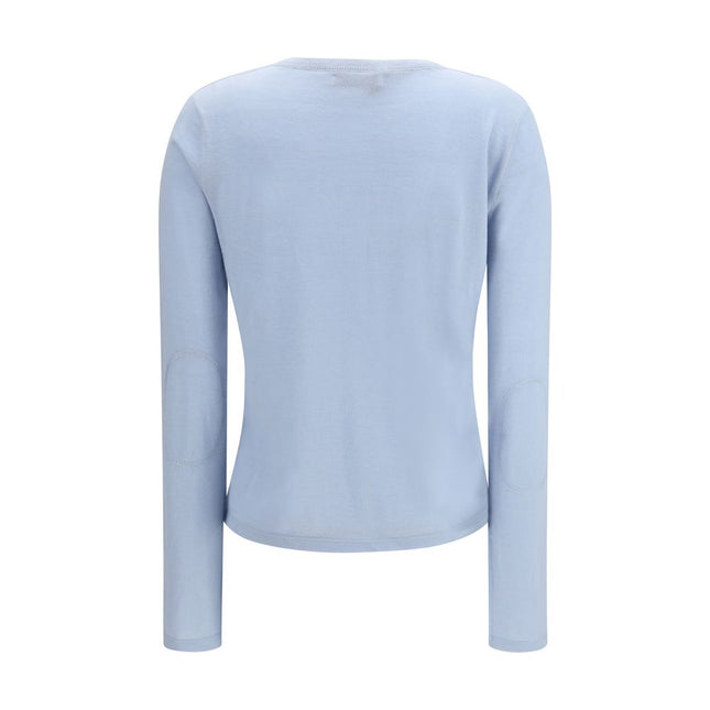 Miu Miu Blue Cashmere Sportswear