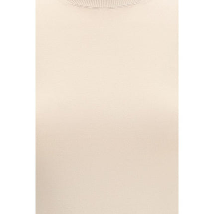 Max Mara Beige Viscose T-Shirt
