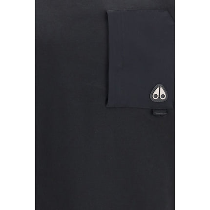 Moose Knuckles Black Cotton Sweatshirt
