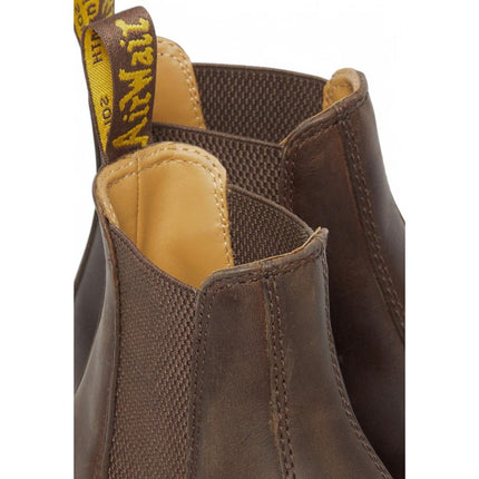 Dr. Martens Brown Leather Ankle Boots