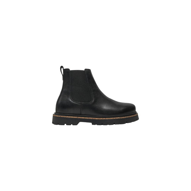 Birkenstock Black Leather Ankle Boots