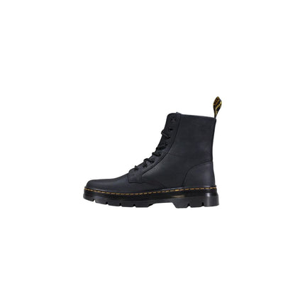 Dr. Martens Black Leather Athletic Sneakers