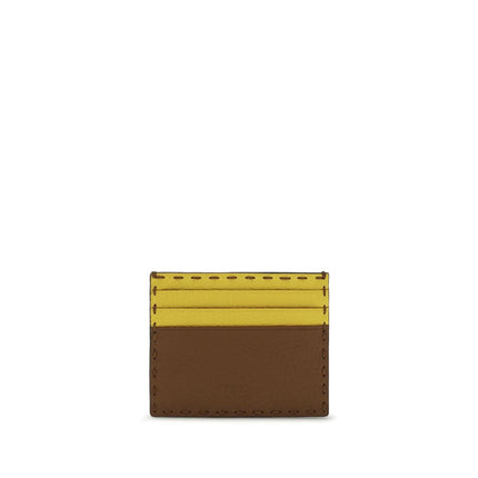 Fendi Multicolor Calf Leather Bos Taurus Wallet