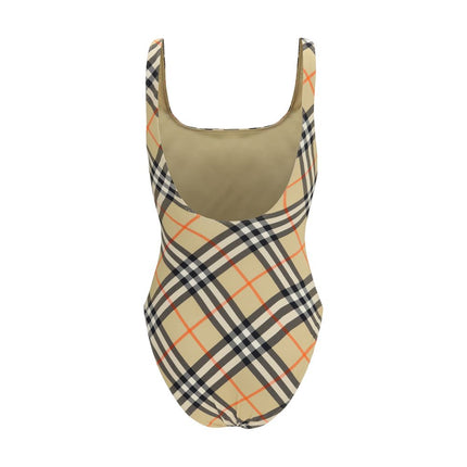Burberry Beige Polyamide One-Piece Swimsuit