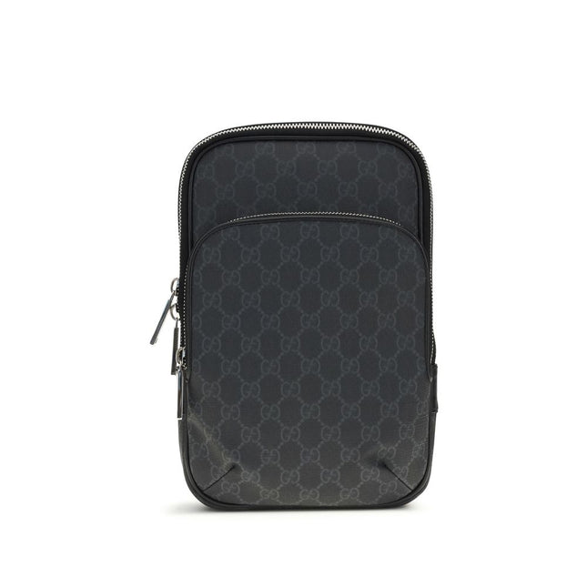 Gucci Black Polyurethane Shoulder Bag