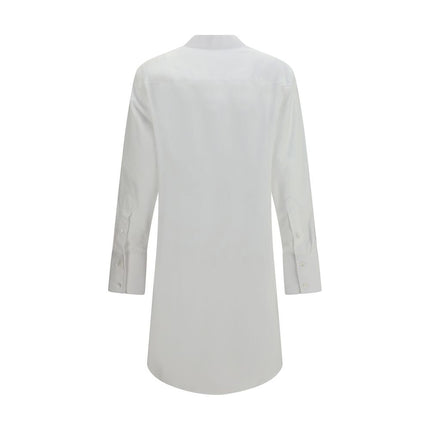Maison Margiela White Cotton Casual Dress