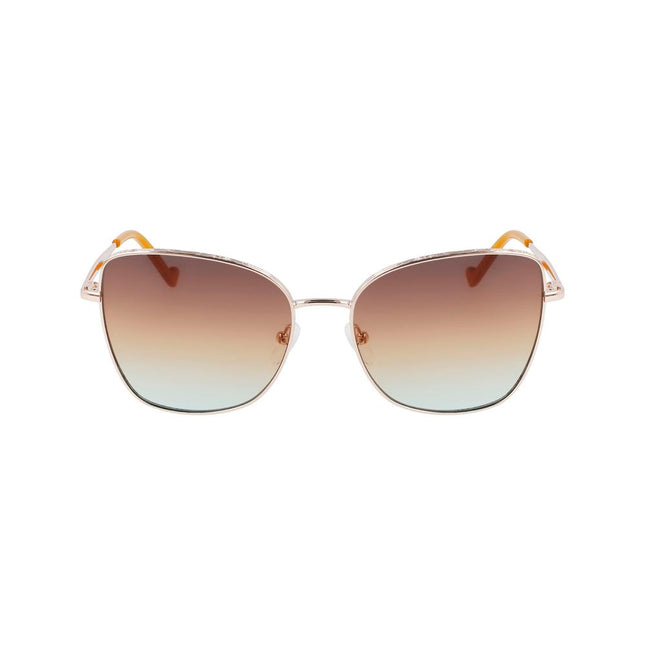 Liu Jo Gold Metal Sunglasses