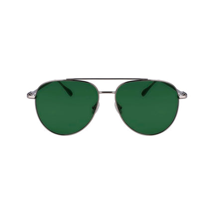 Ferragamo Gray Metal Sunglasses