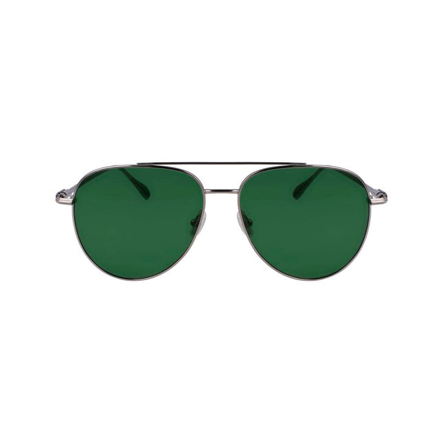 Ferragamo Gray Metal Sunglasses