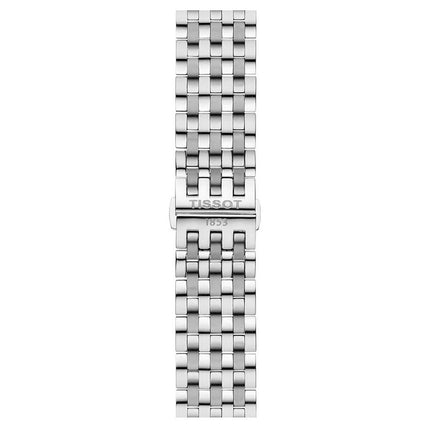 Tissot Gray Stainless Steel Dress Watch