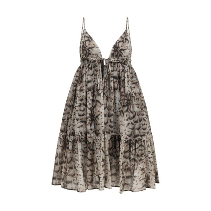 PINKO Beige Cotton Casual Dress