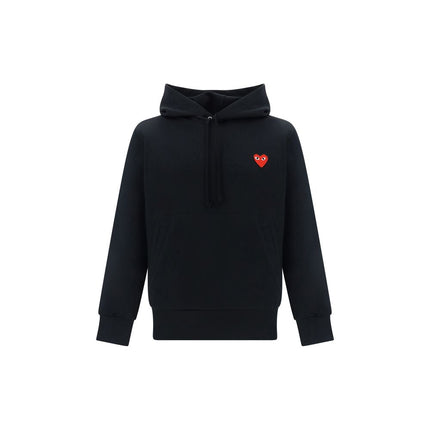 Comme Des Garçons Play Black Polyester Sweatshirt
