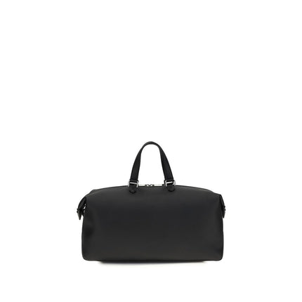 Fendi Black Calf Leather Bos Taurus Luggage And Travel
